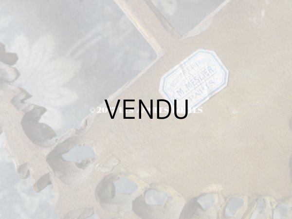 画像11: 1900年代 アンティーク　薔薇のガーランド＆クロスのベニチェ   (11)