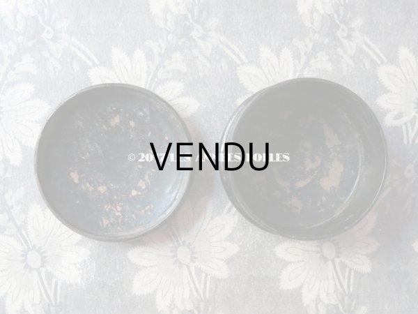 画像4: 19世紀末 アンティーク ソープボックス パピエマシェ SAVON DES VOYAGEURS - GELLE FRERES PARIS - (4)