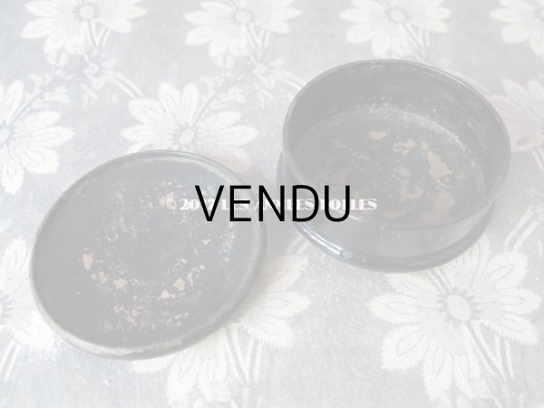 画像5: 19世紀末 アンティーク ソープボックス パピエマシェ SAVON DES VOYAGEURS - GELLE FRERES PARIS - (5)