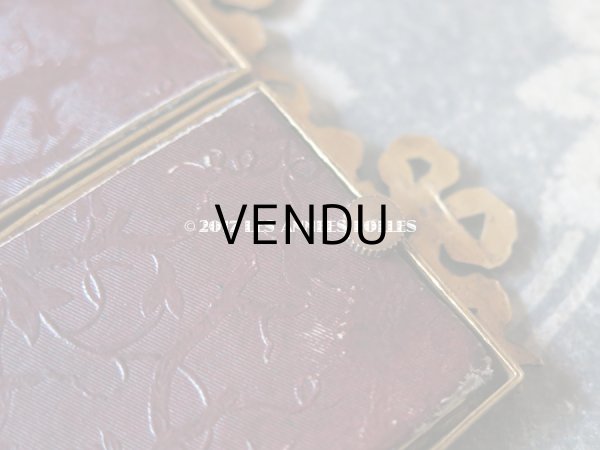 画像5: 19世紀末 アンティーク 小さな 折りたたみ式 フォトフレーム  (5)