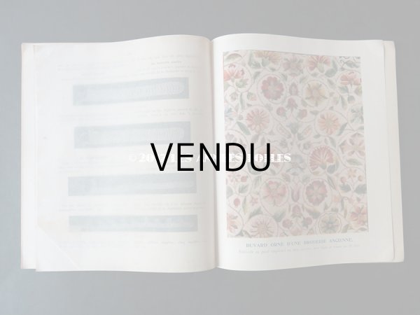 画像17: 1920年代 アンティーク 刺繍とレースの本 BRODERIE & DENTELLE LECONS PRATIQUES 2e EDITION PAR COUSINE CLAIRE - FRANCOIS TEDESCO, EDITEUR PARIS- (17)