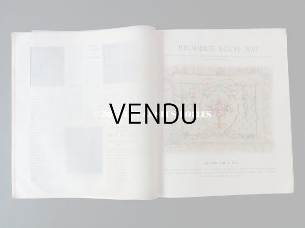 画像16: 1920年代 アンティーク 刺繍とレースの本 BRODERIE & DENTELLE LECONS PRATIQUES 2e EDITION PAR COUSINE CLAIRE - FRANCOIS TEDESCO, EDITEUR PARIS- (16)