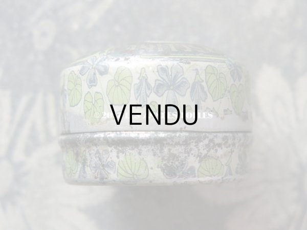 画像6: 1900年代 アンティーク 菫のワセリン缶 CREME VASELINE VIOLETTE - A.L.B PARIS - (6)