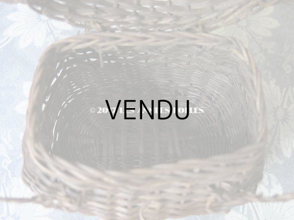 画像10: アンティーク ドール用 パニエ ダークブラウン (10)