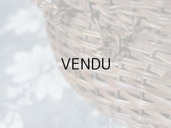 画像9: アンティーク ドール用 パニエ ダークブラウン (9)