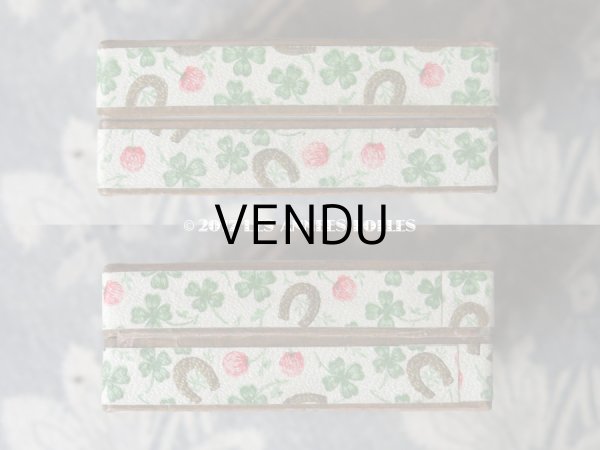 画像7: 1900年代 アンティーク  四つ葉のクローバーのジュエリーボックス  (7)