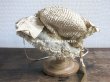 画像4: 1850年代 アンティーク 帽子 カポット ポークボンネット (4)