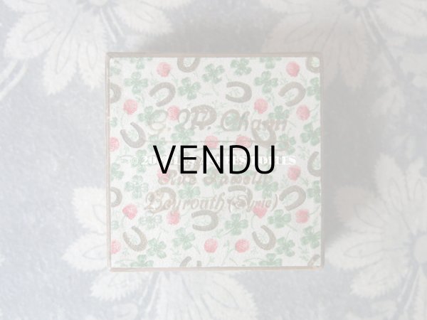 画像3: 1900年代 アンティーク  四つ葉のクローバーのジュエリーボックス  (3)