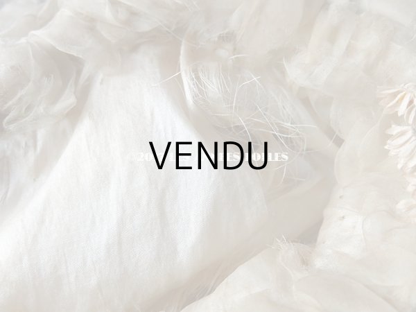 画像13: 1850年代 アンティーク 帽子 カポット ポークボンネット (13)