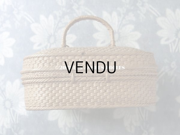 画像7: 19世紀　アンティーク ドール用 パニエ ラベル付き (7)