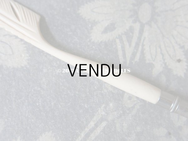 画像7: 1900年代 アンティーク ボーン製 ペン軸 フェザー型 (7)