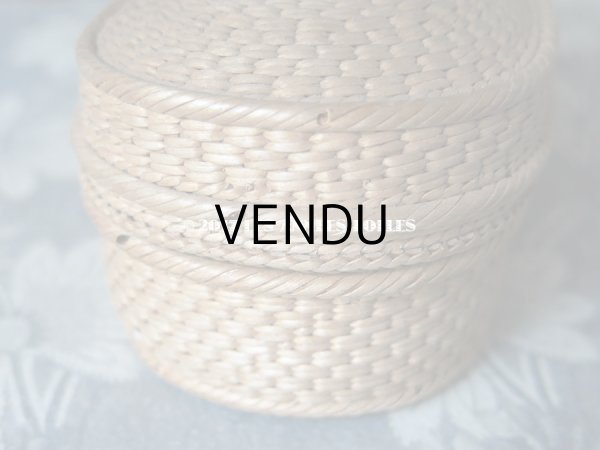 画像9: 19世紀　アンティーク ドール用 パニエ ラベル付き (9)