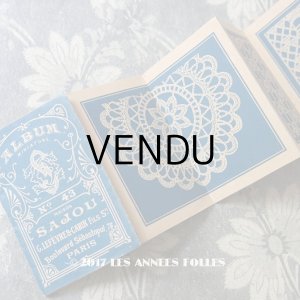 画像: アンティーク とても小さな クロシェ編みの図案帳 ALBUM MINIATURE N 43 - MAISON SAJOU -