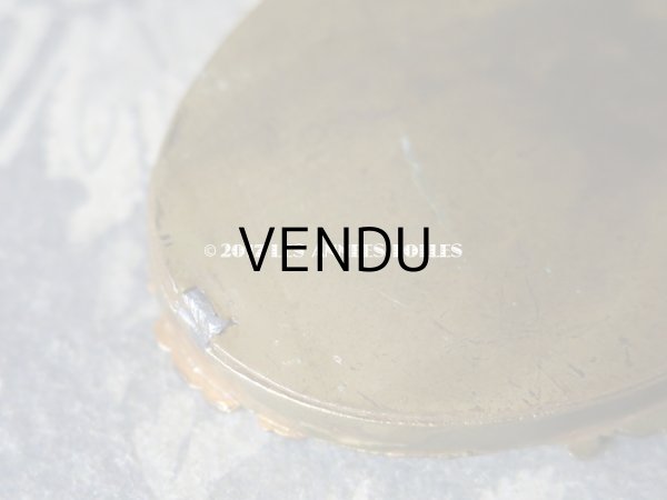 画像6: 19世紀末 アンティーク 薔薇のロカイユ装飾 小さな フォトフレーム  (6)