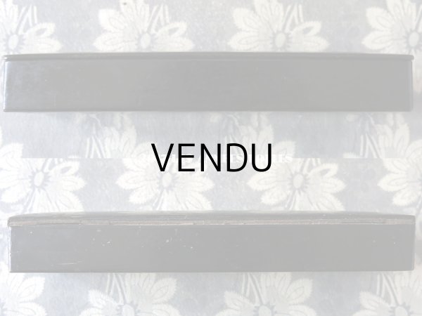 画像6: 19世紀 アンティーク ペンケース パピエマシェ PLUMES & CRAYONS (6)