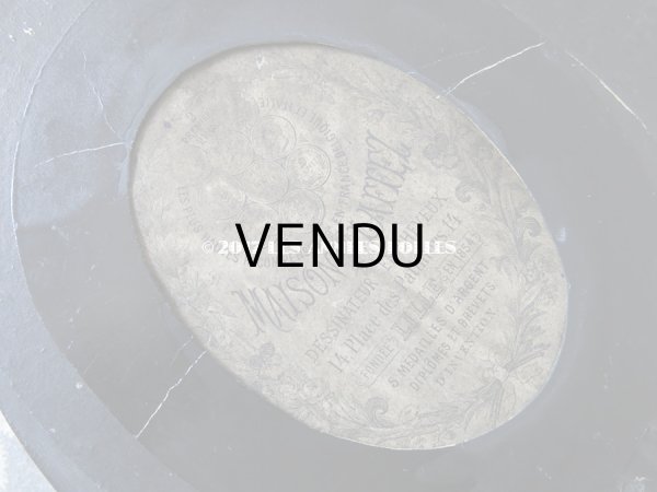 画像3: 1883年 アンティーク ルリケール 聖遺物のガラスドーム 木製フレーム (3)