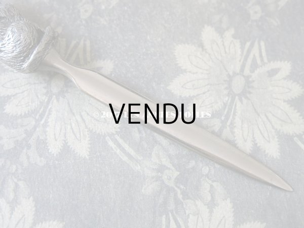 画像3: 1900年代 アンティーク 猫のレターオープナー (3)