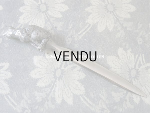 画像4: 1900年代 アンティーク 猫のレターオープナー (4)