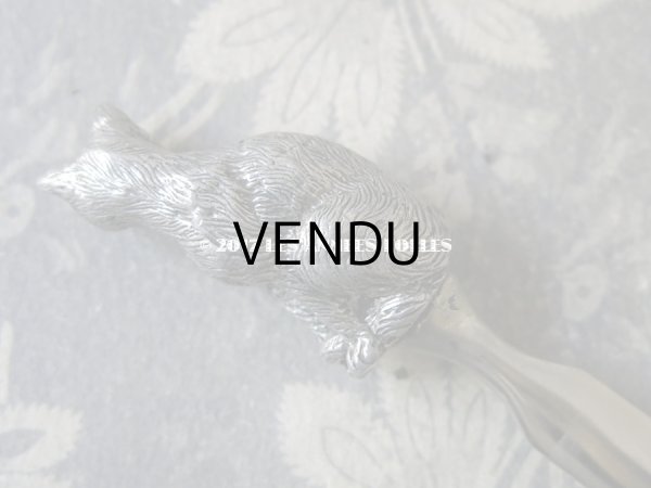 画像5: 1900年代 アンティーク 猫のレターオープナー (5)