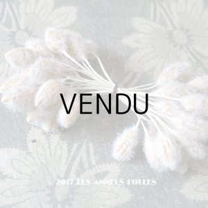 画像: 1930年代 アンティーク ペップ  コサージュ用 花芯 