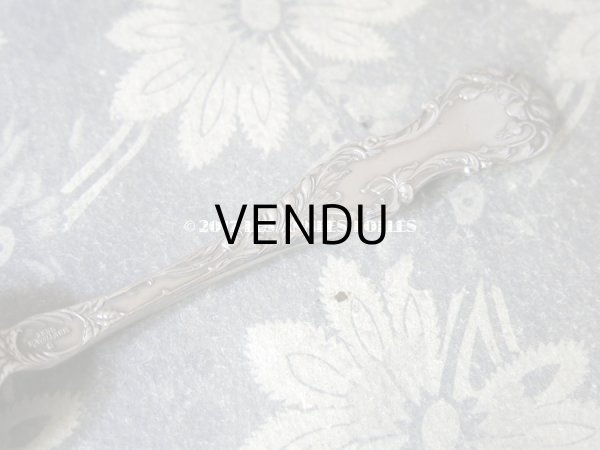 画像5: 1900年代 アンティーク  鈴蘭とモノグラム【M】のスプーン　- R.WALLACE - (5)