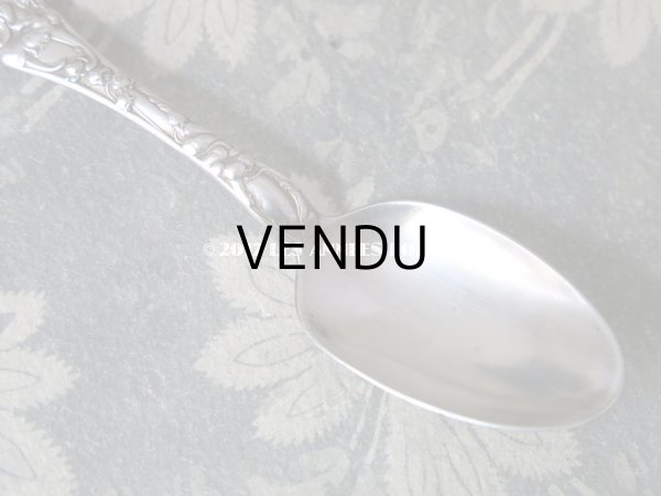 画像3: 1900年代 アンティーク  鈴蘭とモノグラム【M】のスプーン　- R.WALLACE - (3)