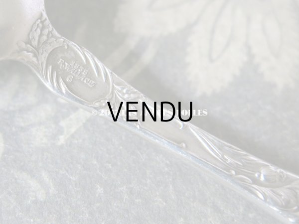 画像6: 1900年代 アンティーク  鈴蘭とモノグラム【M】のスプーン　- R.WALLACE - (6)