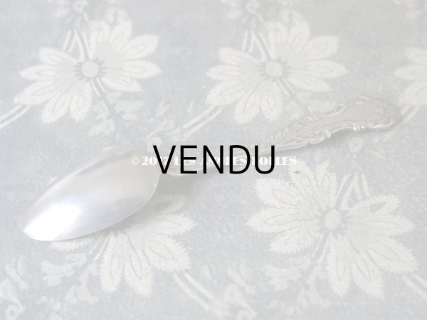 画像4: 1900年代 アンティーク  鈴蘭とモノグラム【M】のスプーン　- R.WALLACE - (4)