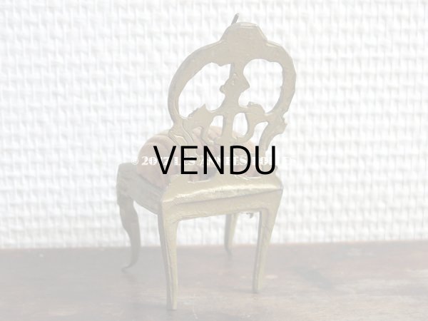 画像3: アンティーク 懐中時計用 椅子型 ジュエリースタンド　懐中時計スタンド (3)