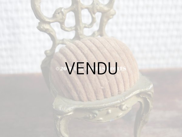 画像6: アンティーク 懐中時計用 椅子型 ジュエリースタンド　懐中時計スタンド (6)