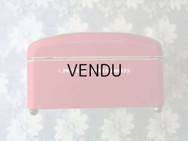 画像6: 19世紀 アンティーク ナポレオン3世時代 花模様のお菓子箱 木箱 ドラジェ & チョコレート  (6)