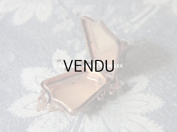 画像7: 19世紀 アンティーク ナポレオン3世 ペンダント ピンクゴールド  (7)