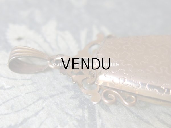 画像6: 19世紀 アンティーク ナポレオン3世 ペンダント ピンクゴールド  (6)