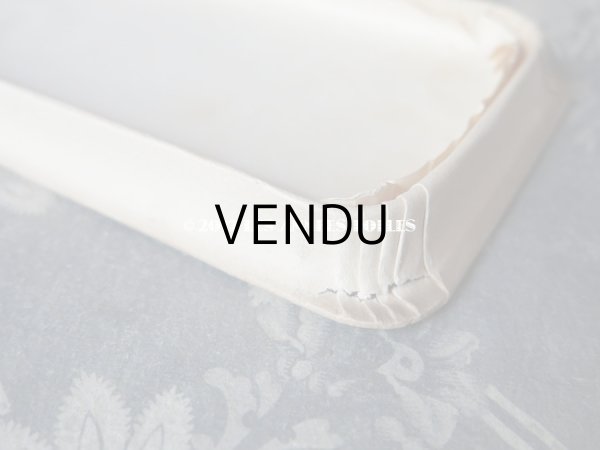 画像8: 1923年 アンティーク ドラジェのお菓子箱 天使＆薔薇のガーランド CHRISTINE 30 DECEMBRE 1923 (8)