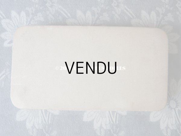 画像6: 1923年 アンティーク ドラジェのお菓子箱 天使＆薔薇のガーランド CHRISTINE 30 DECEMBRE 1923 (6)