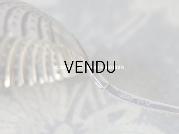 画像8: アンティーク シルバー製 シュガースプーン 鈴蘭 (8)