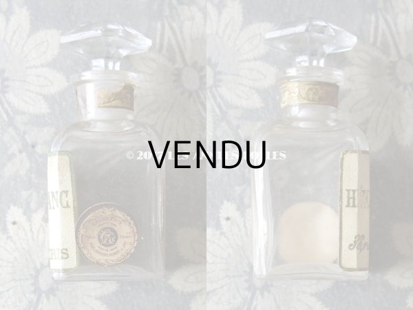 画像3: 1925年代 アンティーク パフュームボトル ホワイトヘリオトロープ　ESSENCE HELIOTROPE BLANC - ROGER&GALLET PARIS - (3)