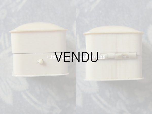 画像5: アンティーク ベークライト製 ジュエリーボックス リングボックス (5)