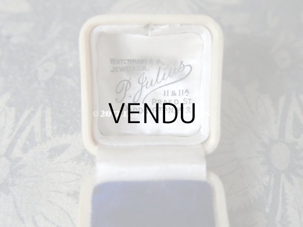 画像7: アンティーク ベークライト製 ジュエリーボックス リングボックス (7)