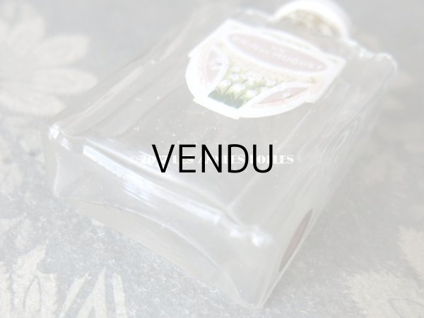 画像6: 1920年代 アンティーク 鈴蘭のパフュームボトル UN BRIN DE MUGUET - SAUZE FRERES PARIS - (6)