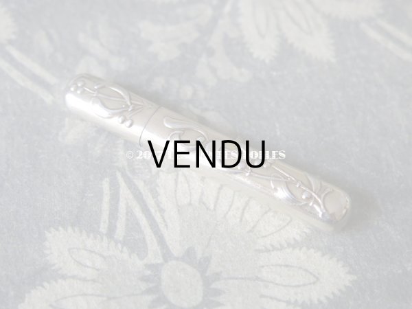 画像14: 1900年代 アンティーク シルバー製 ヤドリギの裁縫道具セット  (14)