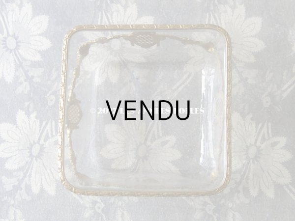 画像3: 1900年代 アンティーク 小物入れ ジュエリーボックス リボンのメダイヨン＆花のガーランド (3)