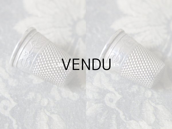 画像5: 1900年代 アンティーク シルバー製 ヤドリギの裁縫道具セット  (5)