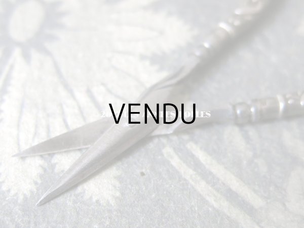 画像10: 1900年代 アンティーク シルバー製 ヤドリギの裁縫道具セット  (10)