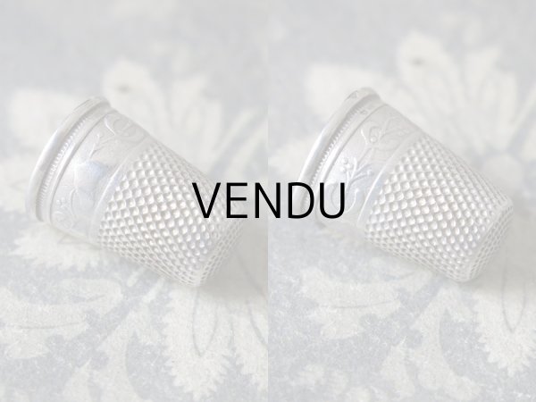 画像6: 1900年代 アンティーク シルバー製 ヤドリギの裁縫道具セット  (6)