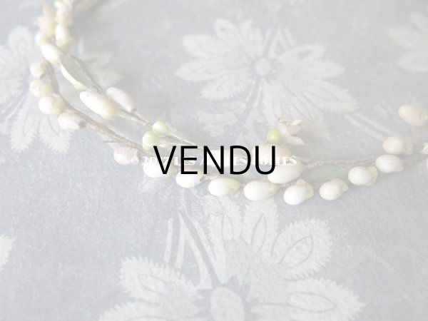 画像3: 1900年代 アンティーク ワックスフラワーのヘッドリース & ブローチ  結婚式 ウェディング ティアラ オレンジブロッサム (3)