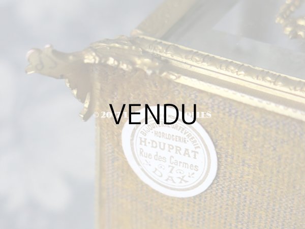 画像6: 19世紀 アンティーク ジュエリーボックス 薔薇とリボンのガーランド (6)