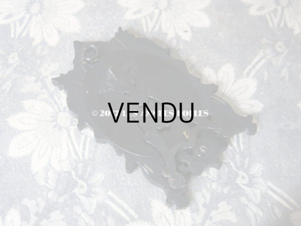 画像4: 19世紀 ナポレオン3世 アンティーク 木製 とても小さなフォトフレーム  (4)