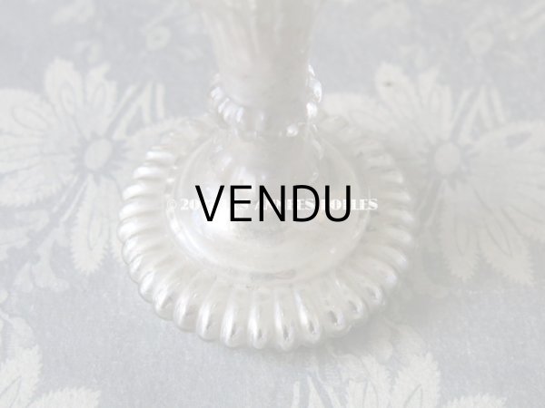 画像7: アンティーク 　マーキュリーグラス 　とても小さなキャンドルスタンド (7)