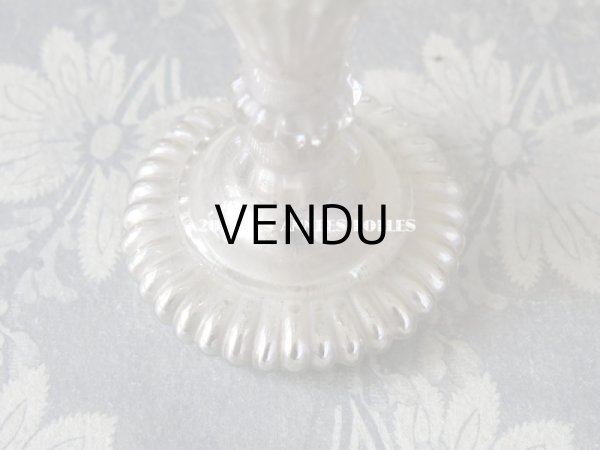 画像8: アンティーク 　マーキュリーグラス 　とても小さなキャンドルスタンド (8)